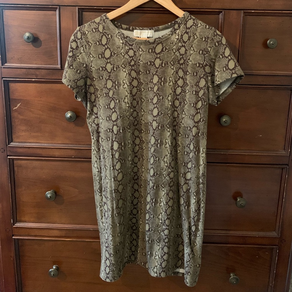 Snakeskin Dress